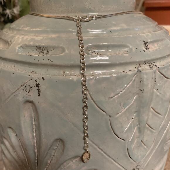 Hagit Gorali Sterling Silver Round Snake Chain 16 Inches + 4 Inch Extender - Picture 6 of 8